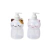 Chai đựng có vòi nhấn hình mèo (500ml) - Hàng Nhật nội địa