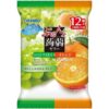 Thạch trái cây Orihiro vị nho xanh và cam 12 chiếc - Hàng Nhật nội địa